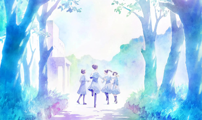 Постер, трейлер и дата премьеры аниме-сериала «Awajima Hyakkei»